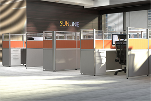 Sunline Signature 53" High Workstations