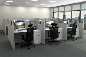 Sunline Select 53" High Workstations