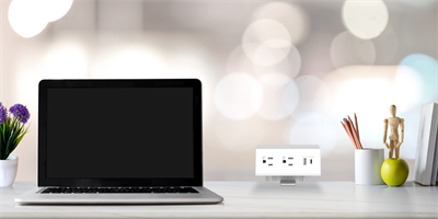 Dalta - Two power outlets and USB A/C