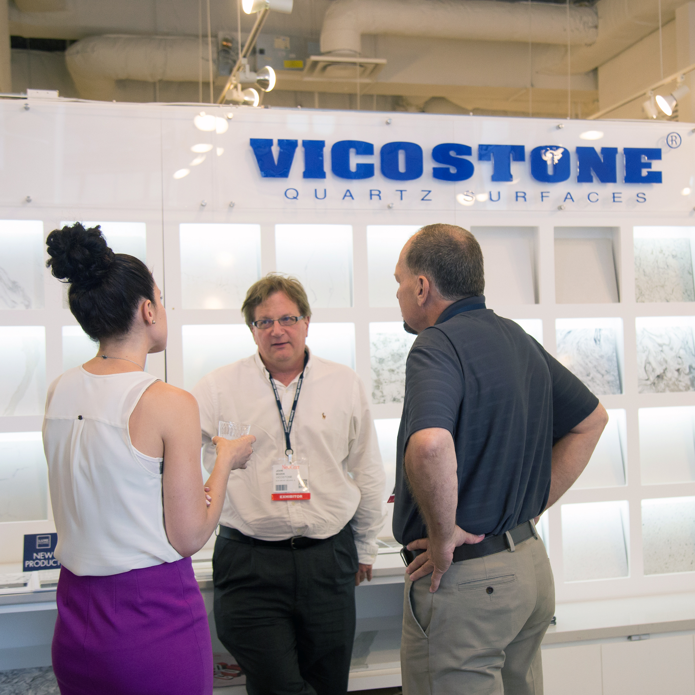 Vicostone's boutique is an open, collaborative space to view samples of our newest and most popular designs.