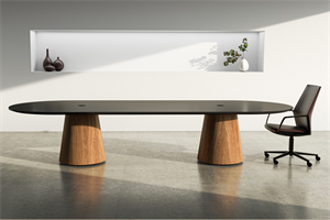 Enwork Foundation Tapered Drum Conference Table