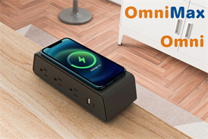 Desktop Power with Qi Charging