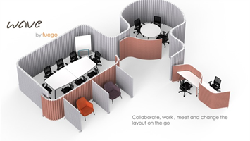 Hybrid Office Furniture by Fuego