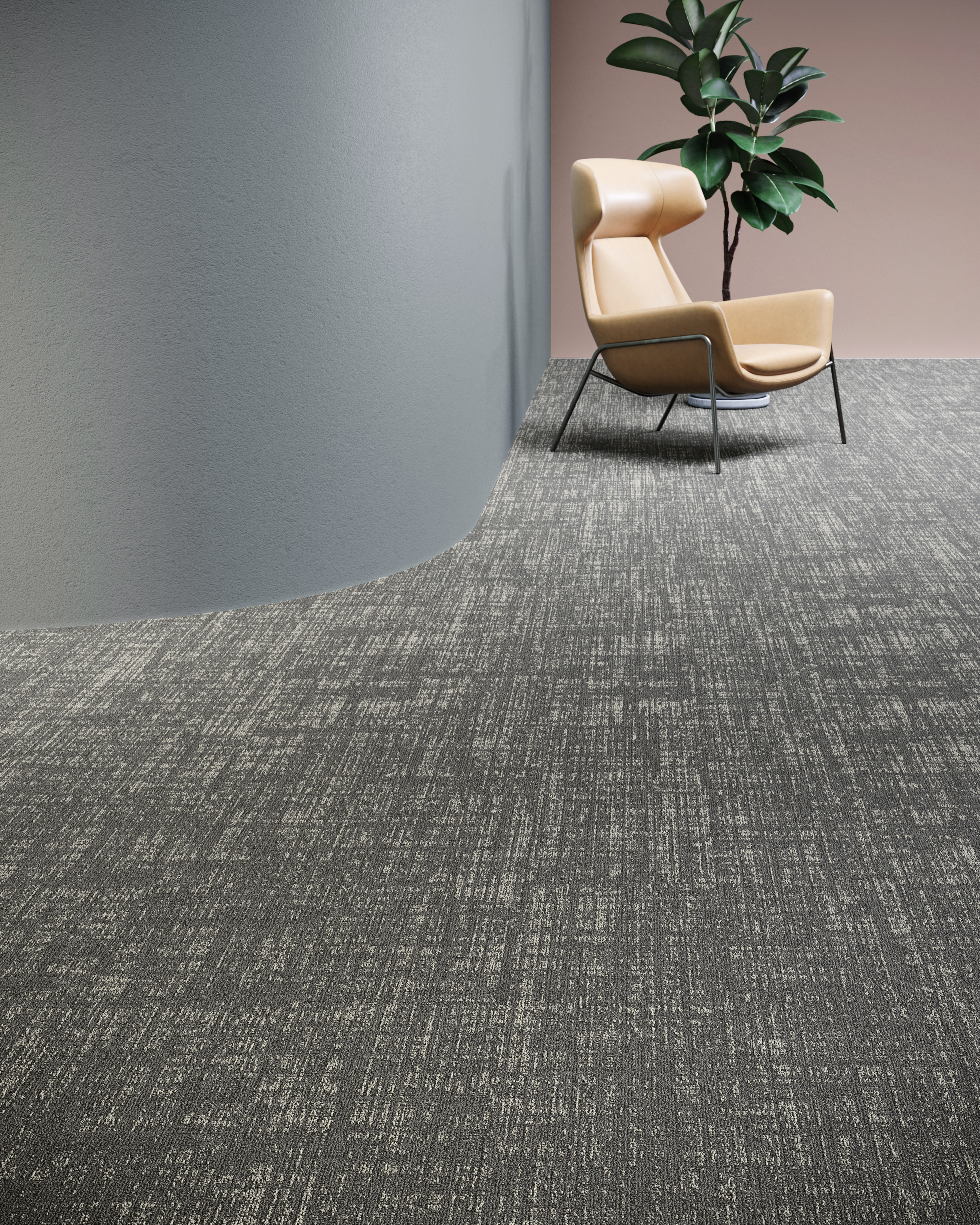 The Need for Sound is a new modular carpet collection inspired by the transformative power of sound that offers an innovative grouping of textures and colors. 
