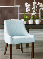 Morgan dining chair in Cestino woven fabric