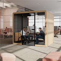 Silen Space Hybrid range. Wheelchair-accessible office pods.